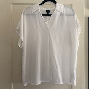 Worthington work wear blouse XXL White